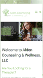 Mobile Screenshot of aldencounseling.com